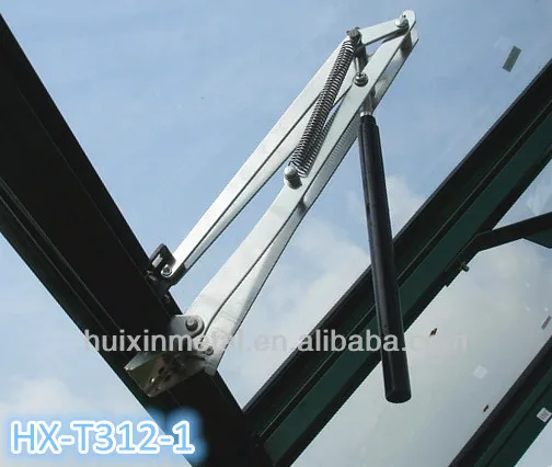 

Free Ship Hot sale temperature control automatic greenhouse windows opener with double spring HX-T312-1
