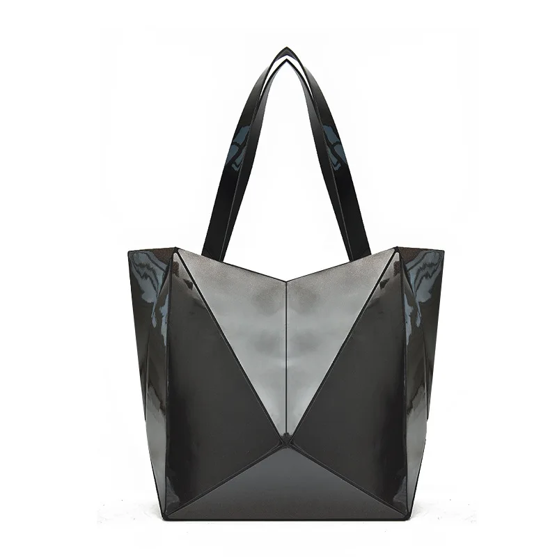 SUDS брендовые модные складные женские сумки на плечо геометрическая молния бриллиантовые Сумки Большая емкость Bolsa Feminina сумка для путешествий - Цвет: 2