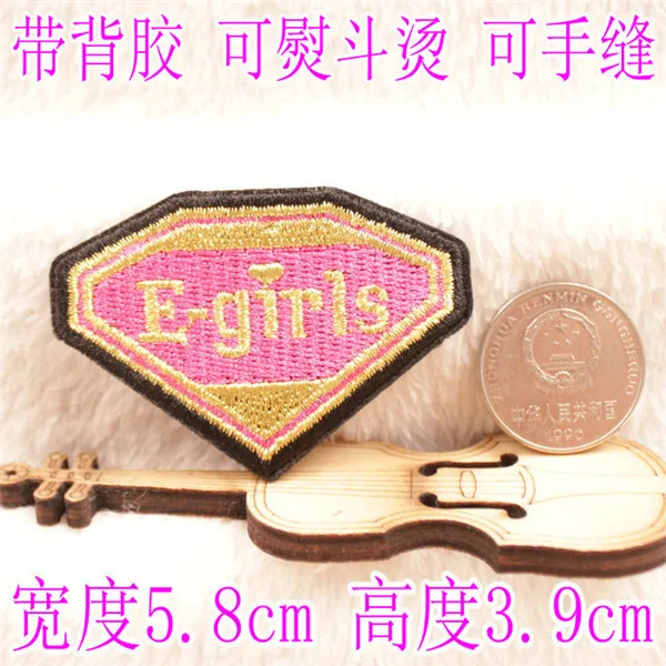 Flags Wings RG Girls Iron On Clothes - 5