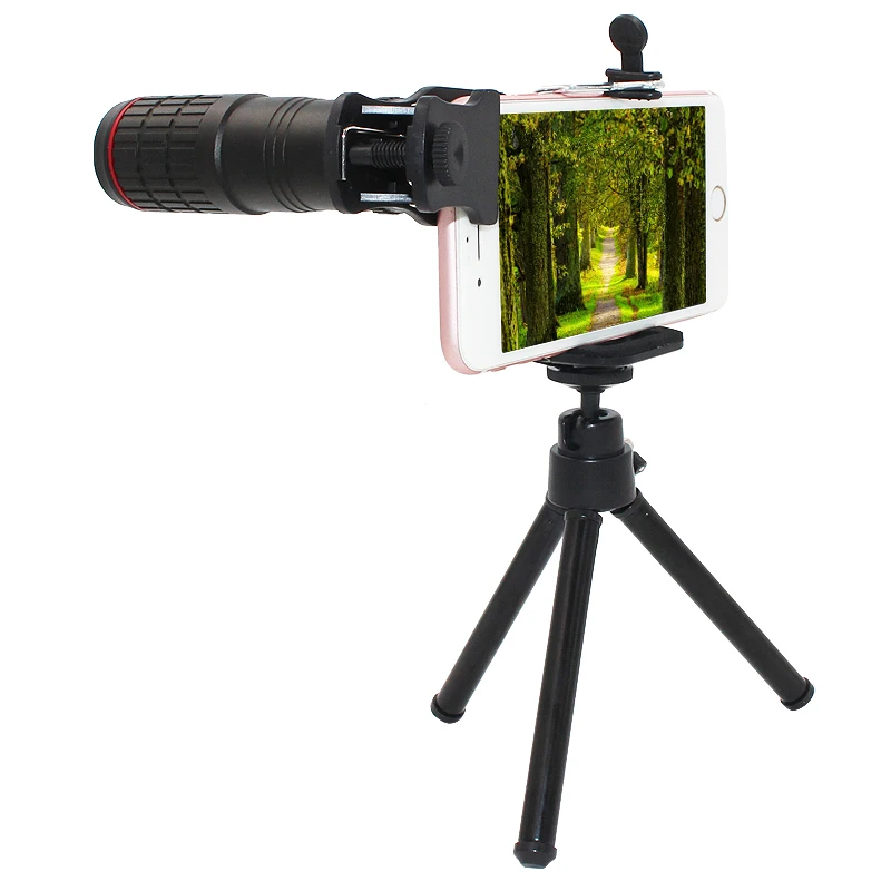 Universal Optical 20X Zoom Telescope Camera Lens for Mobile Lente Para Celular Cell Phone Smartphone Telescope Clip On