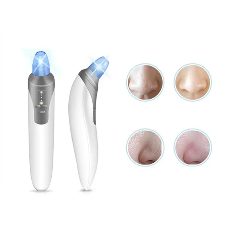 

Beauty Electronic Nose Blackhead Acne Dead Skin Remover Facial Pores Cleaner Blackhead Extraction Machine with USB Charger