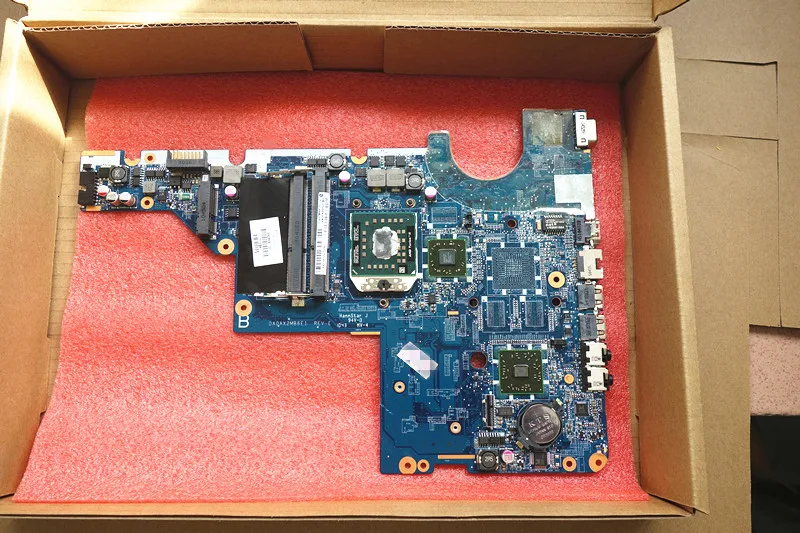 

592809-001 Motherboard fit for Hp Compaq CQ42 CQ62 HP G42 G62 DA0AX2MB6E1 tested good + free CPU
