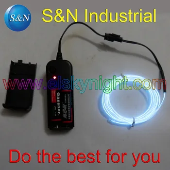 

2M White el wire + el inverter free shipping