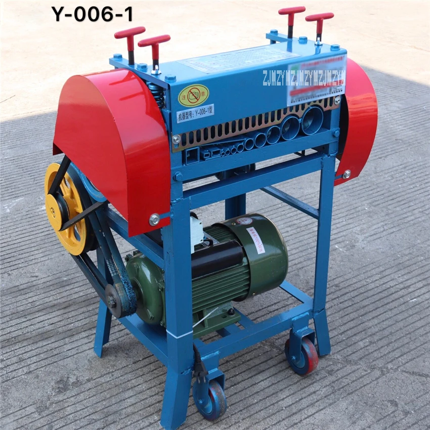 

New ZX918-F Wire Stripping Machine Dual Channel Six Knives Cable Peeling Machine Wire Stripper For 1mm-55mm Wire 110V/220V/380V