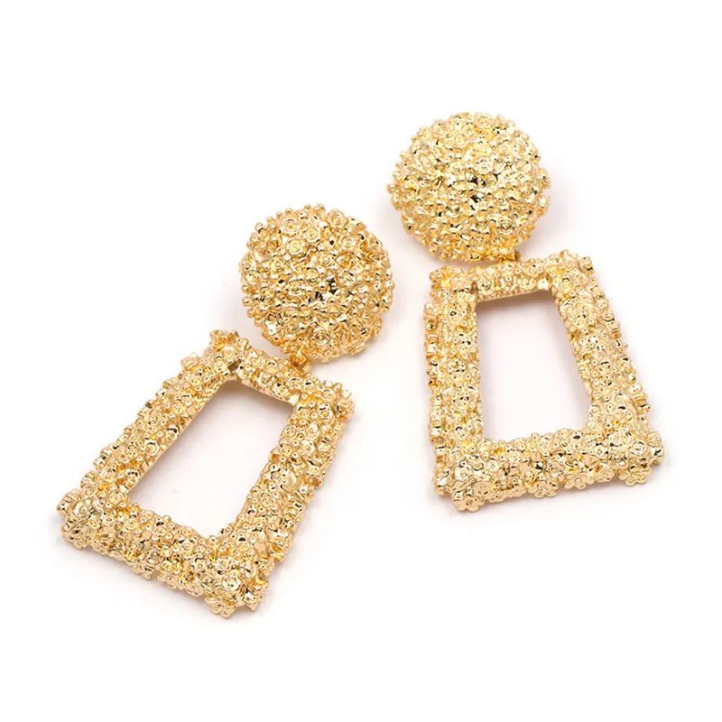 Sehuoran Oorbellen Bohemian Pendientes Zinc Alloy Big Drop Earrings For Women Statement Earrings Fashion Jewelry Wholesale Gifts (8)