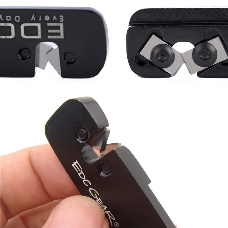 

hone sharpener grind mini EDC gear pocket grinder knife polish grindstone stone kitchen multi whetstone sharpen outdoor tool