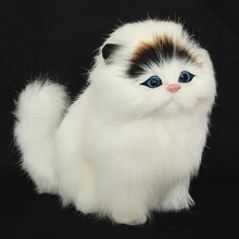 1Pcs Plush Toys Simulation Animal Doll Cute Cat Toys With Sounding Kids Birthday Gifts Doll Stuffed