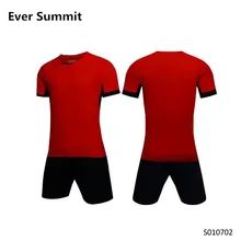 Футболка для футбола, тренировочный комплект одежды, пустая версия, индивидуальный дизайн, логотип с именем и номером, Want Ever Summit S010701