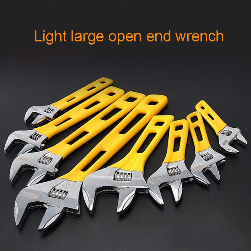 

High quality chrome vanadium steel Adjustable Wrench Universal Spanner Wrench Mini Nut Key Home Hand Tools Car repair tools
