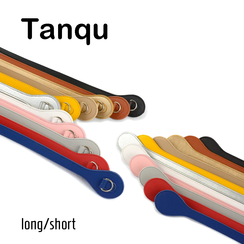 Tanqu короткая длинная ручка для O сумка с D пряжкой каплевидный конец искусственная кожа цена ручки для OBag ремень сумка часть