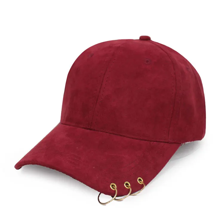 Кольцо обруч бейсболка замша хип хоп значок однотонные кепки Snapback головные уборы для мужчин и женщин Спортивная Кепка Gorras Рыбалка папа шляпа