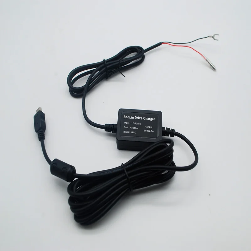 

Recorder Fuse Box Charger Buck Micro USB Modified Line Adapter Vehicle DVR Universal Car Hard Wire Cord Intelligent Power MAR10