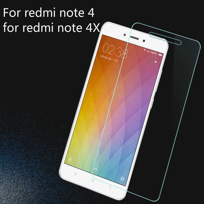 

2.5D celular glass fIlm for xiaomi redmi 4 4x 4a tempered glass screen protector for xiomi redmi note4 4x protect on cell glass