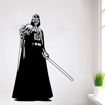 

Top New Star Wars Anakin Skywalker Wall Sticker Home Decor Kids Room Living Room Wall Decals Vinyl Removable Decoration