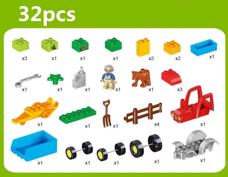 duplo tractor 10524