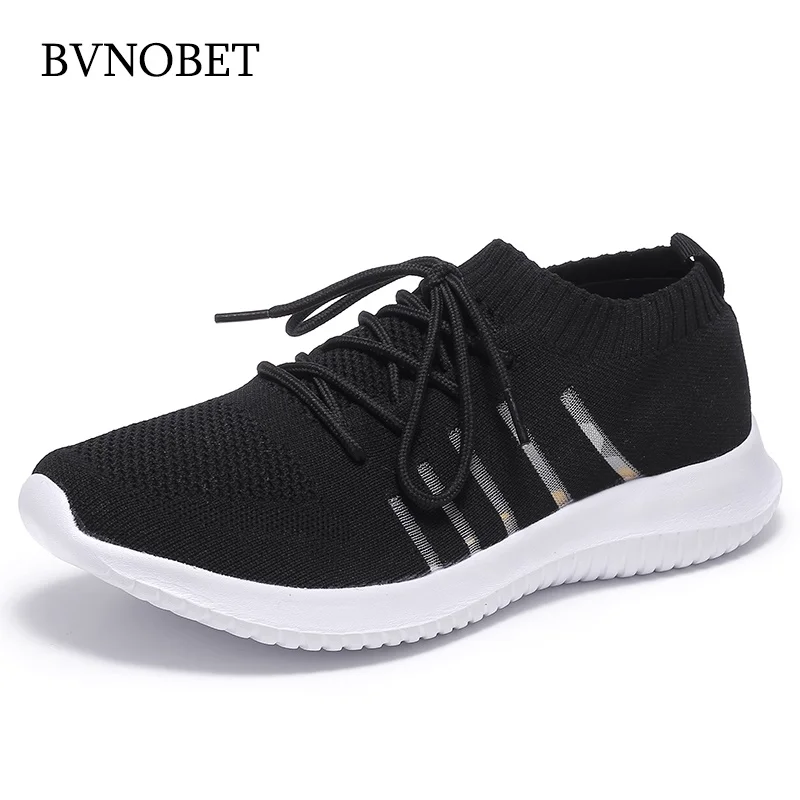 

BVNOBET Brand Sneakers Lace Up Men Casual Shoes Male Outdoor Walking Men Shoes Plus Size 46 Leisure Sock Shoes chausure homme
