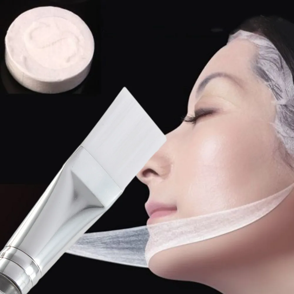 

Face+Eye Mask Crystal Beauty Facial Mask Brush Skin Care Makeup Tool Soft Mask Brush Treatment Tool Convenient durable Home DIY
