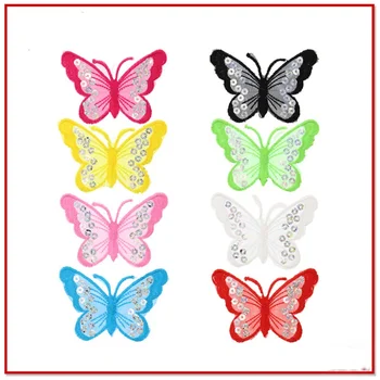 

Wholesale 20pcs 7.9*5.5CM Embroidered Sewing On Patch Iron-On Patch Stickers For Clothes Sewing Fabric Applique Supplies YI38