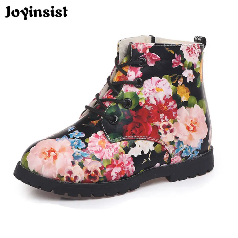 

Girls Martin Boots the New 2020 Children Boots and Velvet Flower Boy Baby Shoes Girls Shoes Waterproof