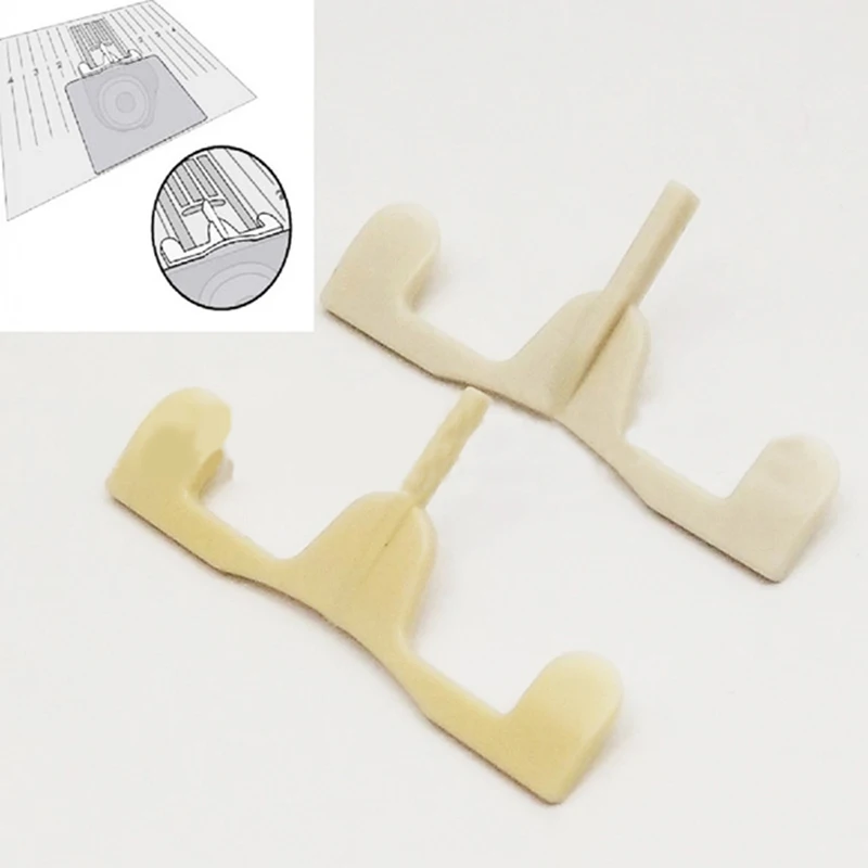 1 пара пластиковых швейных машин Furrow Sheet Plow Rod многофункциональная бытовая