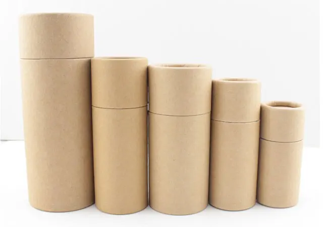 

Large 50ML Oil Packaging Tube Drawing Wrapping Packaging Box Kraft Paper Oil painting cylinder Cardboard Paper Tube