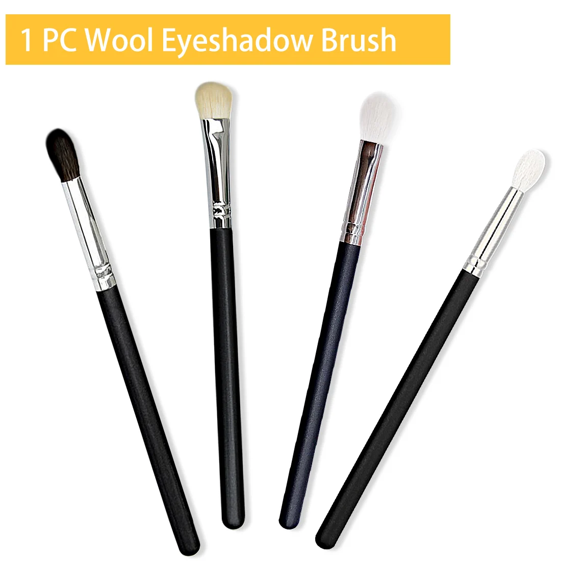 

Makeup Brush 1PC Professional Wool Eyeshadow Nose Shadow Cosmetic Soft Goat Hair Wood Handle Eye Socket Make Up Powder Brushes