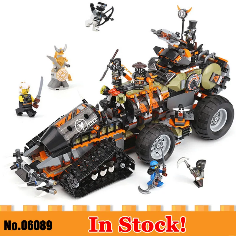 

06089 Brick Toys compatible with Legoed 70654 Dieselnaut Set Building Blocks Bricks Kids Toys For Children
