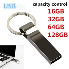 Водонепроницаемая карта памяти usb 3,0 мини металлический usb флэш-накопитель 128 ГБ U диск ключ Флешка 64 ГБ 32 ГБ 16 ГБ 8 ГБ флеш-накопитель бесплатный адаптер