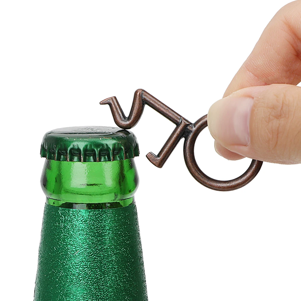 

Drink Opening Tool Creative Bar Tools Zinc Alloy Bottle Can Opener Beer Soda Bottle Openers