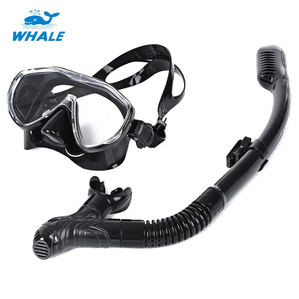 Prix pour BALEINE Plongée sous-marine Masque De Silicone Tuba Durable Sûr Professionnel Résistant À L'usure Plongée Masque Set Soft Confortable De Natation Ensemble Prix pour BALEINE Plongée sous-marine Masque De Silicone Tuba Durable Sûr Professionnel Résistant À L'usure Plongée Masque Set Soft Confortable De Natation Ensemble