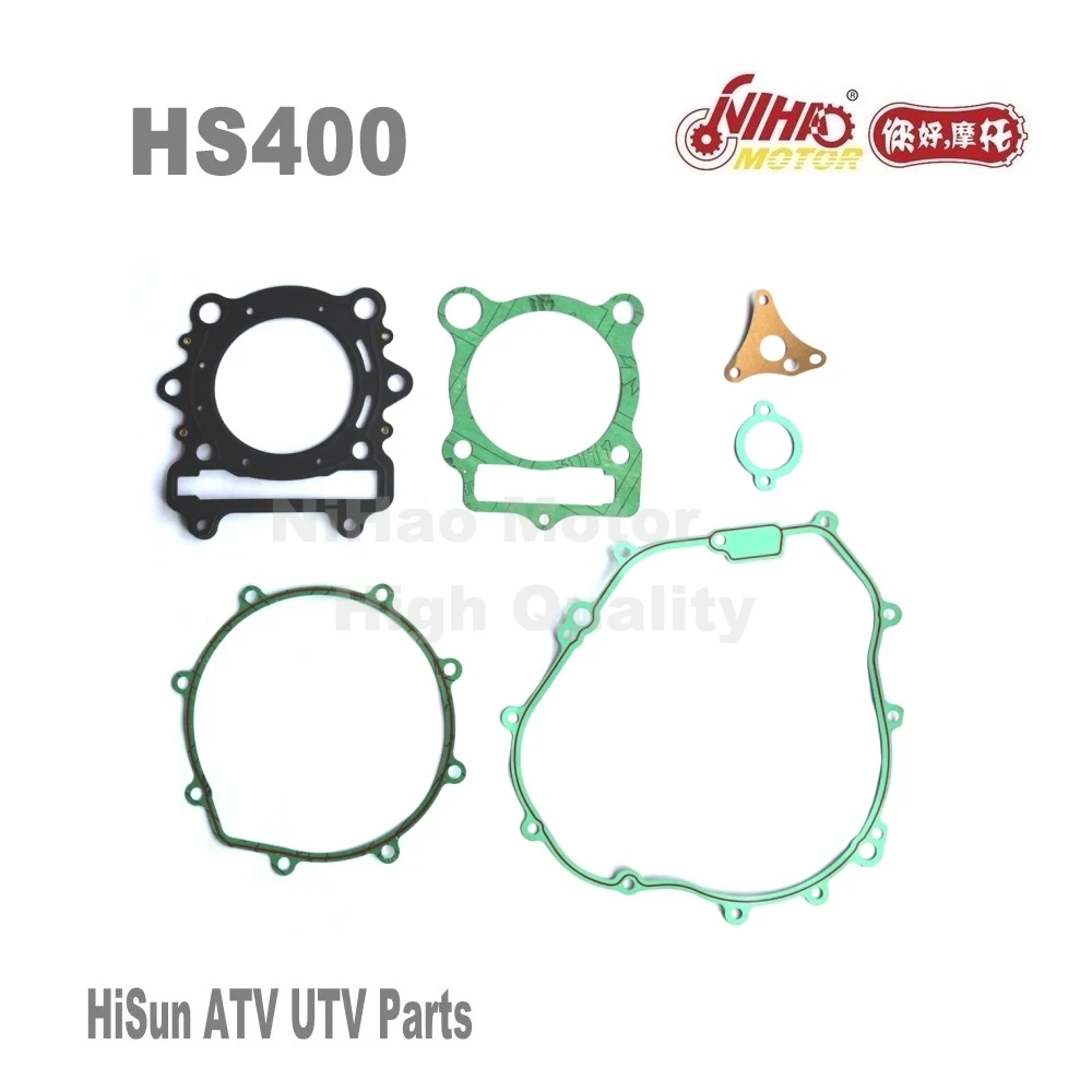 Skup HS 06 HS400 komplet uszczelek części Hisun HS185MQ 400cc HS 400 kuźnia taktyka ATV UTV Quad silnik zapasowy do Coleman dla cub cadet