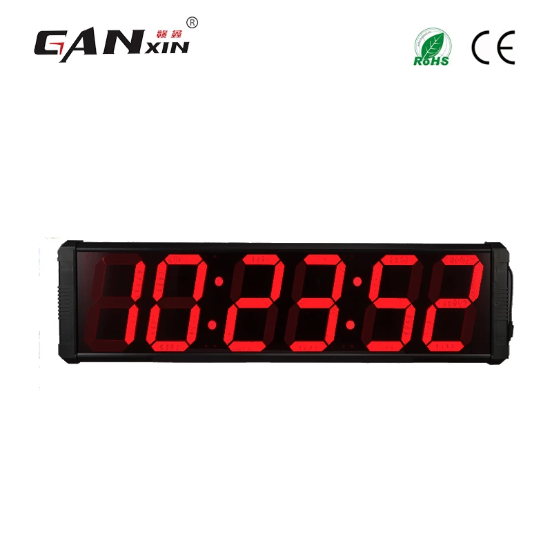 LARGE 4/" LED COUNT DOWN//UP//INTERVAL TIMER//STOPWATCH REMOTE CONTROL CLOCK