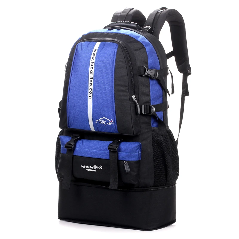 Diamond Candy Outdoor Hiking Climbing Backpack Daypacks Waterproof Mountaineering Bag 50L Unisex High-capacity Travel | Багаж и сумки