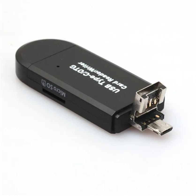 Mosunx заводUSB-C цена Тип C/USB 2,0/Micro USB/OTG TF SD MMC кардридер для телефона Macbook J09T Прямая доставка