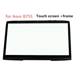 STARDE Замена для Asus G751 17,3 сенсорный экран черный ноутбук дигитайзер панель с рамкой экран 1920*1080 Разрешение