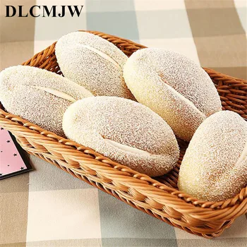 

1 pcs PU Fake Bread Artificial Foods squishy bread Festive Party Supply Simulation Bread Model photography Fake Bread Prop