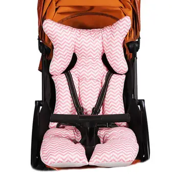 

Fashion Wave Pattern Baby Stroller Cotton Pad Child Dining Chair Cushion Cotton Stroller Pad Seat Pad For Baby Prams