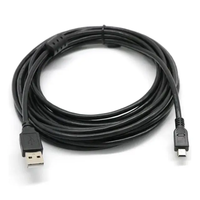Best Price Hot Selling 5M USB Data Cable Adapter Black for PlayStation 3 PS3 Controller Charger Oct16