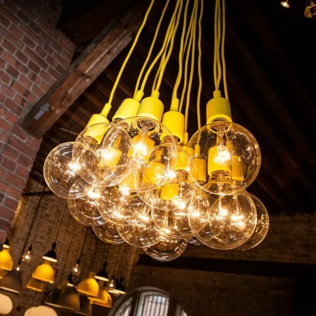 Hanging Light Modern Decorative Led Bulb Pendant Bar Table Hanging Light Modern Decorative Led Bulb Pendant Bar Table Multicolour Lamps Fancy Cord For Bulbs Shape In Lights From Lighting