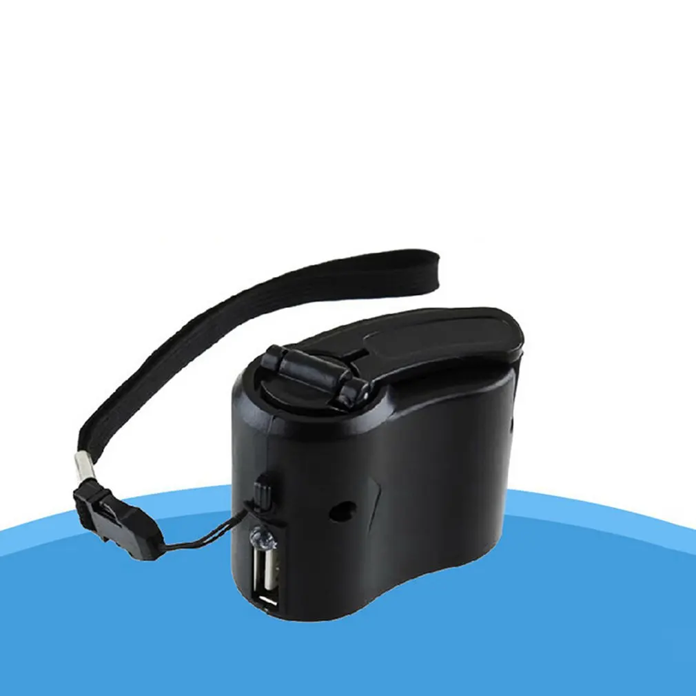 charger for a smartwatch Hand-winding Emergency Charger USB Hand Crank Manual Dynamo For MP3 MP4 Mobile USB PDA Cell Phone Power Bank Emergency Charging smart wristband charger