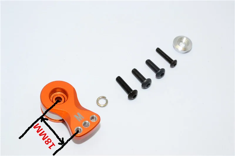 

Aluminium Hi-torque Servo Saver For 25T Spline Output Shaft M version
