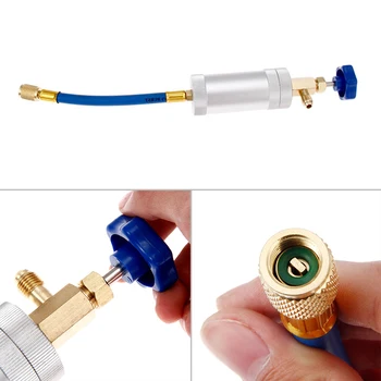 

Car Auto R410A R134A R12 R22 Refrigeration Air Conditioning Oil Injector Tool
