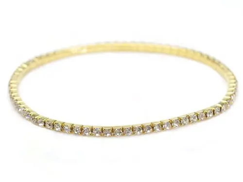 Один ряд прозрачная Хрустальная подвеска простой серебряный золотой элегантный сексуальный ножной браслет горный хрусталь браслет на лодыжку для женщин ювелирные изделия