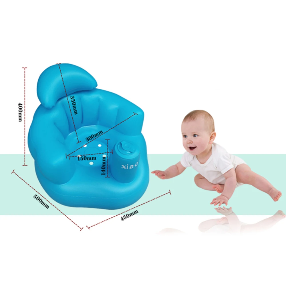 Новое поступление многофункциональный портативный детский надувной диван обеденный стул для ванной плавающий тренажер веселые детские