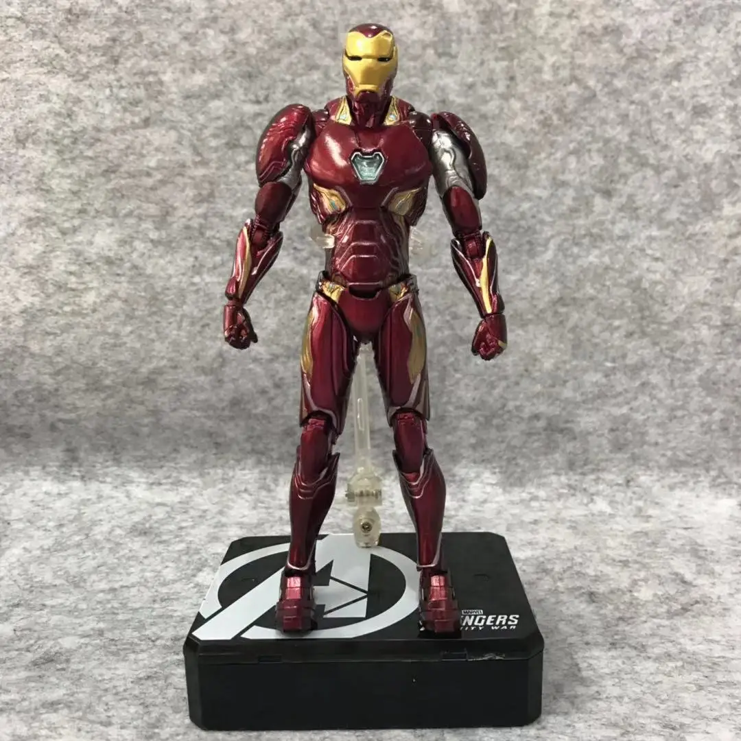 

Superhero Series Marvel the Avengers SHF Tony Stark Iron Man MK50 Action Figure Toy PVC Model Doll Toys for kid Gift