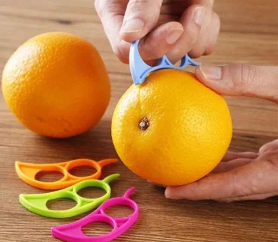 

Mouse Shape Lemons Orange Citrus Opener Peeler Remover Slicer Cutter Quickly Stripping Kitchen Tool