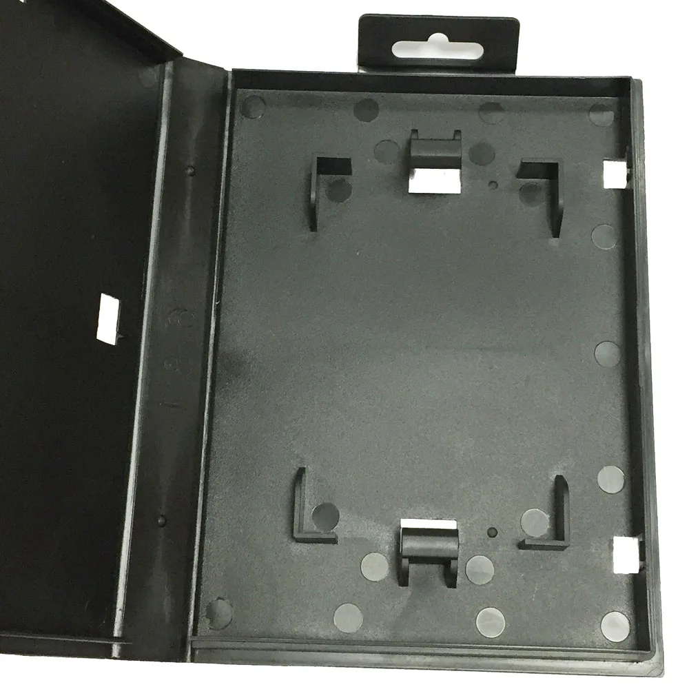 Caixa de Cartão de Jogo Caixa de Plástico para Sega Pces Lote Bit md Cartão Cartucho Embalagem Case Preto 10 um 16 - Image 2
