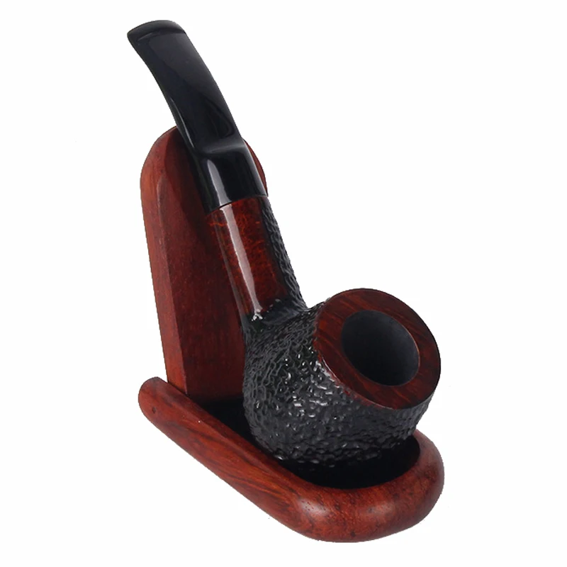 

Quality Briar Wooden Pipes for Smoking Tobacco Cigarettes Filter Wood Cigar Pipe Smoke Cigarette Tool Detachable Acrylic Handle