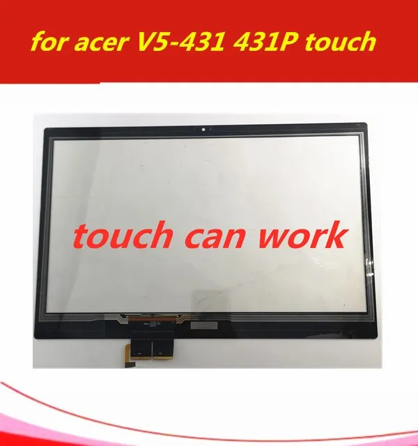 

100%test good work 14" INCH For Acer Aspire V5-431 431P touch screen Digitizer Glass Sensor Replacement parts