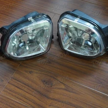 2 шт., прозрачные Противотуманные фары для вождения, лампы левый и правый для MERCEDES BENZ W211 E-CLASS 2003-2006